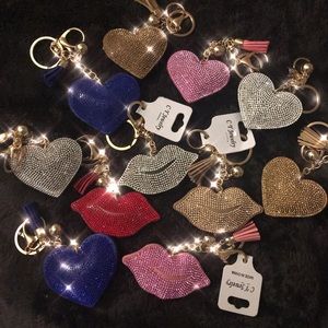 ✨RHINESTONE KEYCHAIN OR BAG ACCESSORY✨